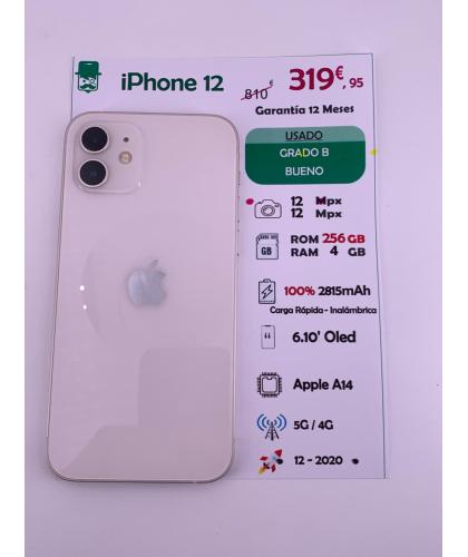 Apple iPhone 12 128GB - Blanco - 254815