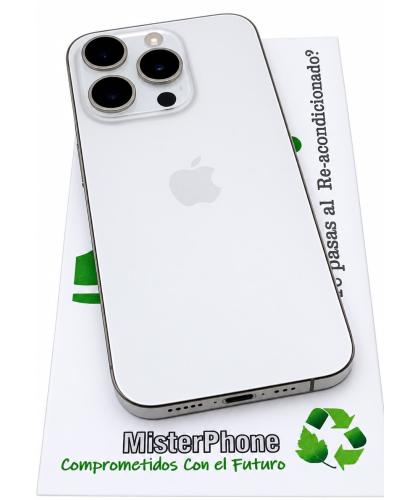 Apple iPhone 15 Pro 128GB - Titanio blanco - 274362