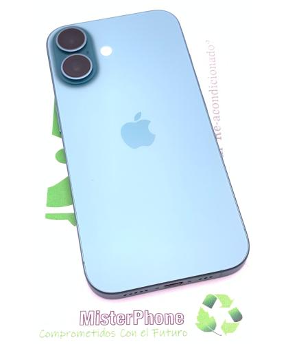 Apple iPhone 16 128GB - Verde azulado - 274386