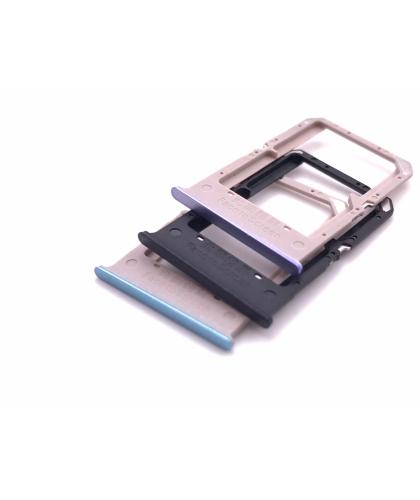 Bandeja SIM Para Oppo A72 Azul