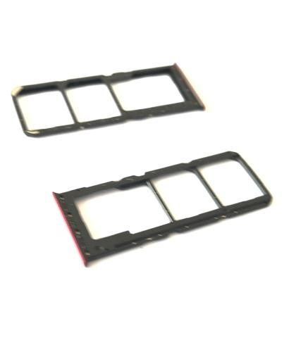 Bandeja SIM Para Oppo A91 Roja