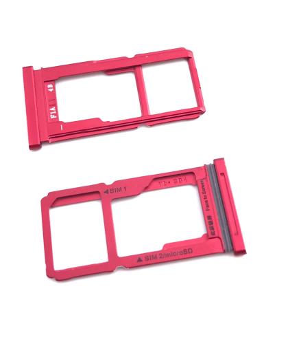 Bandeja SIM Para Oppo R15 Pro Rojo