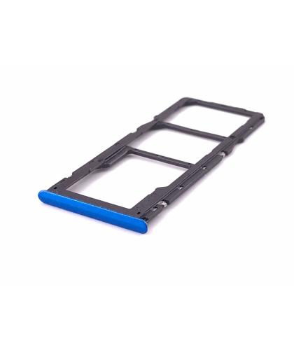 Bandeja SIM Para Realme 5 Pro Azul