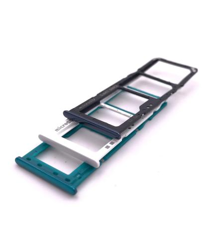 Bandeja SIM Para Samsung Galaxy A30s A307Fn A307G Azul