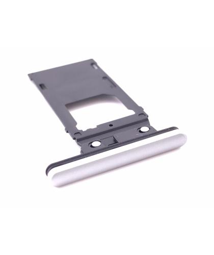 Bandeja SIM Para Sony Xperia XZ3 Plata
