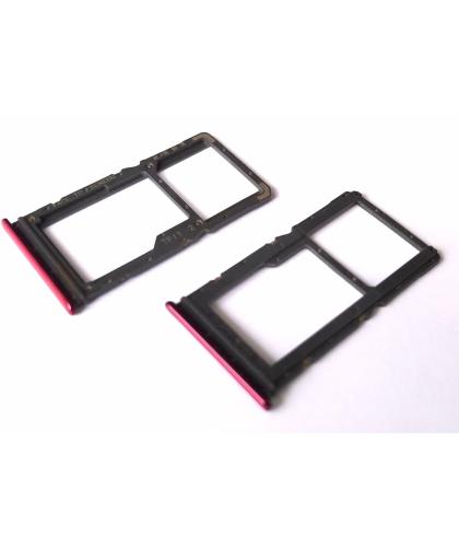 Bandeja SIM Para Xiaomi Redmi Note 7 Rojo nebulosa