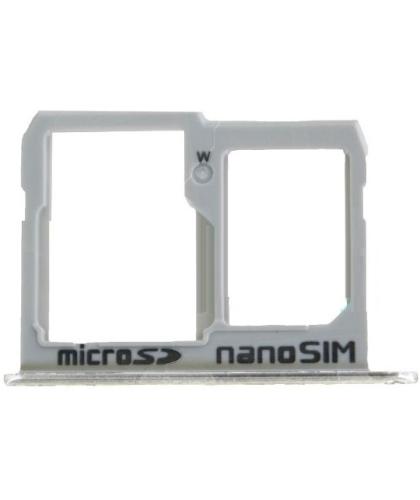 Bandeja SIM Para LG X Screen K500 Blanca