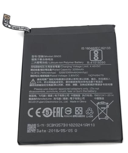 Bateria BN35 Para Xiaomi Redmi 5 3300 mAh