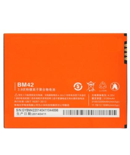 Bateria BM42 Para Xiaomi Redmi Note 3100 mAh
