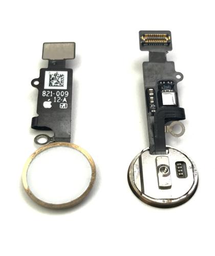 Boton Home Para Apple iPhone 8 plus Blanco dorado