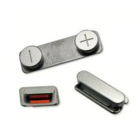 Boton on / off + Volumen Para Apple Iphone 5S Plata