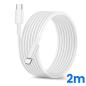 Cable Tipo C A TIPO C  2 Metro Blanco Original Apple (Para iPhone, iPad y Macbook) MLL82ZM/A