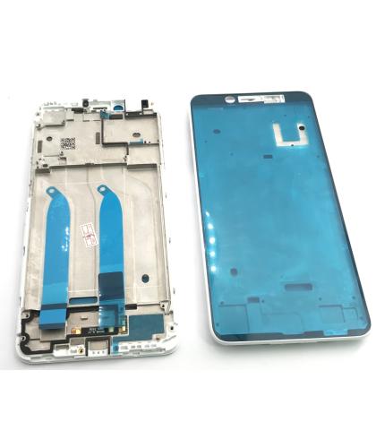 Carcasa Intermedia Para Xiaomi Redmi 6 6A Blanca