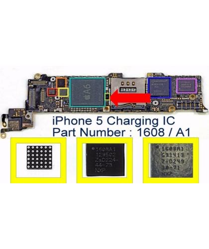 Chip IC Carga 1608A1 U2 36 Pin Para Apple iPhone 5