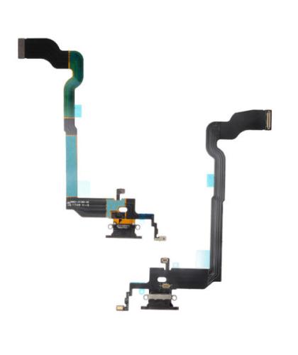 Flex + conector Dock Carga Original Apple iPhone X Negra