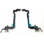Flex + conector Dock Carga Para Apple iPhone X Plata