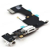 Flex Conector Carga Para Apple iPhone 5S Blanca