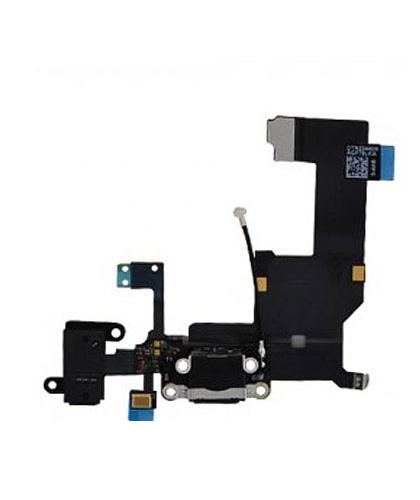 Flex Conector Carga Para Apple iPhone 5S Negra