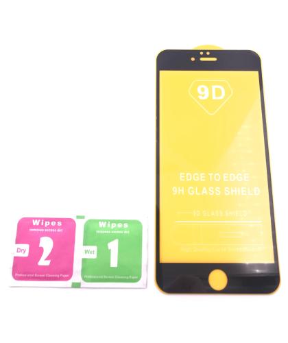 Cristal Templado Full Glue Apple Iphone 6S Plus Negro