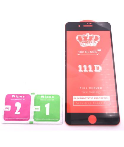 Cristal Templado Full Glue Iphone 7 Plus 8 Plus Negro 192361 TP202