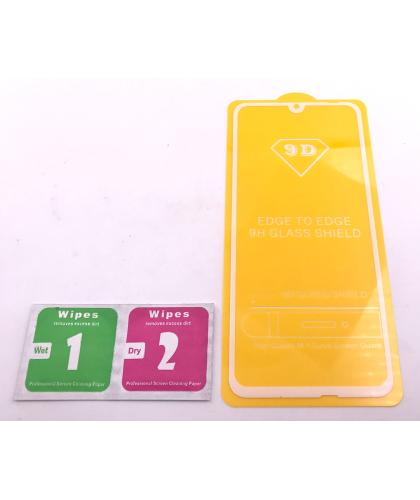 Cristal Templado Full Glue Huawei P Smart 2019 Blanco