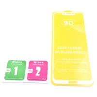 Cristal Templado Full Glue Huawei P20 Lite Blanco
