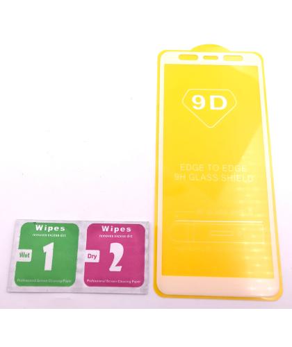 Cristal Templado Full Glue Samsung Galaxy A7 2018 A750 Blanco 192322 TP041