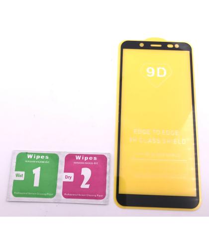 Cristal Templado Full Glue Samsung Galaxy J6 2018 J600f Negro