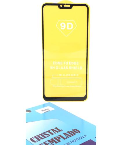 Cristal Templado 9D Para Xiaomi Mi 8 Lite Negro