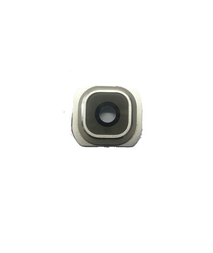 Embellecedor Camara Para Samsung Galaxy S6 G920F Dorado Oro