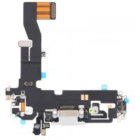 Flex + conector Dock Carga Para Apple iPhone 12 - 12 Pro Blanco