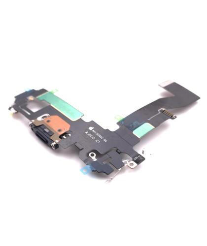 Flex + conector Dock Carga Para Apple iPhone 12 - 12 Pro Blanco