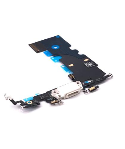 Flex + conector Dock Carga Para Apple iPhone SE 2020 Blanco