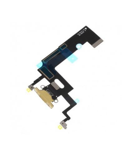 Flex + conector Dock Carga Para Apple iPhone XR Blanco