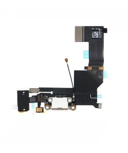 Flex Conector Carga Para Apple Iphone Se Blanca