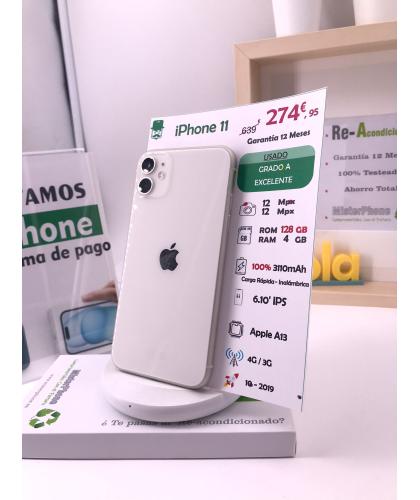 iPhone 11 128GB - Blanco - 249556