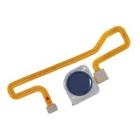 Lector Huella Para Huawei Y6 2018 Azul