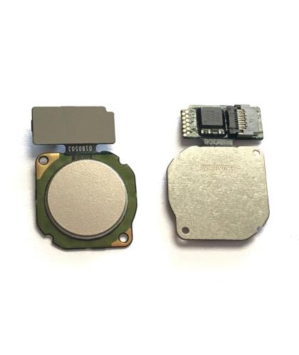 Lector Huella Para Huawei Y6 2019 Dorado