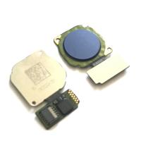 Lector Huella Para Huawei Y7 2017 Azul