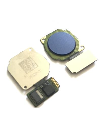 Lector Huella Para Huawei Y7 2017 Azul