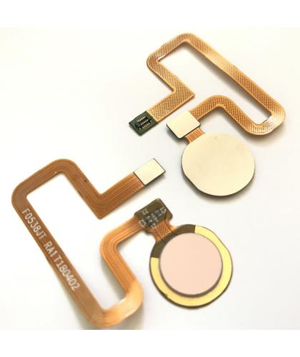 Lector Huella Para Huawei Y7 2018 Rosa