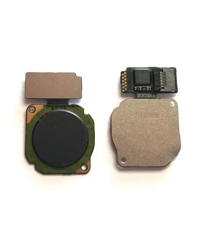 Lector Huella Para Huawei Y7 2019 Negro