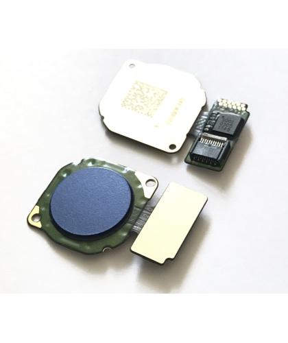 Lector Huella Para Huawei Y7 Azul