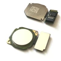 Lector Huella Para Huawei Y7 Dorado Oro