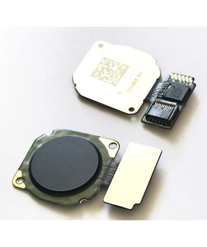Lector Huella Para Huawei Y7 Negra