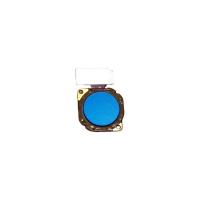 Lector Huella Para Huawei Y9 2018 Azul