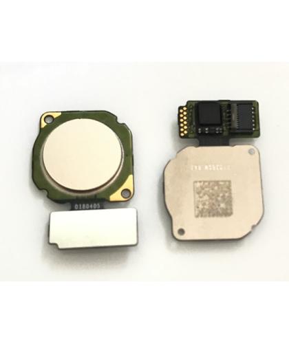 Lector Huella Para Huawei Y9 2018 Dorado Oro