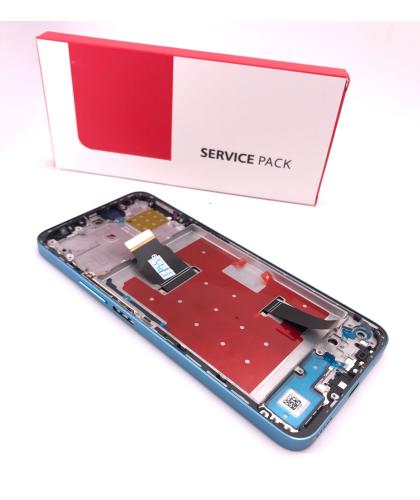 Pantalla Original Con Marco Honor 90 Lite 5G / X8A 4G Azul