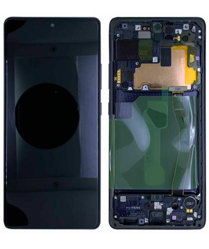 Pantalla Original Service Pack Samsung S10 Lite 2020 G770F Gh82-21672A 22044A 22045A 21992A Prism Black