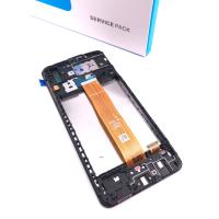Pantalla Display Original Con Marco Samsung A02 Sm A022 Negro / Black